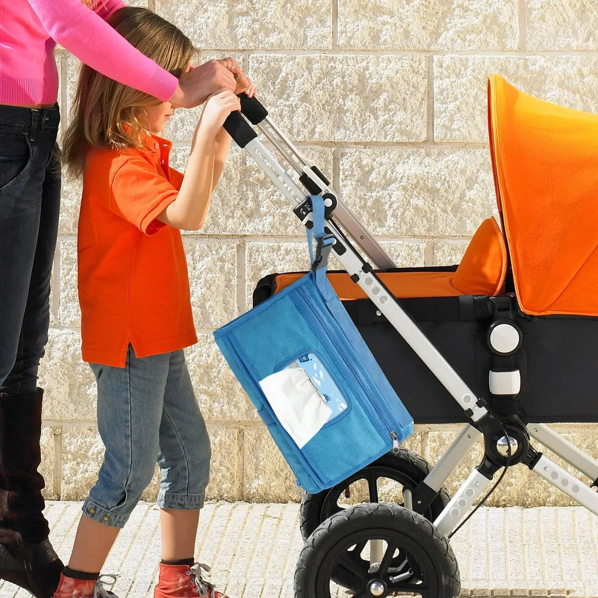 Portable Diaper Changing Pad with Pockets Waterproof Travel Diaper Changing Station Kit Baby Gifts