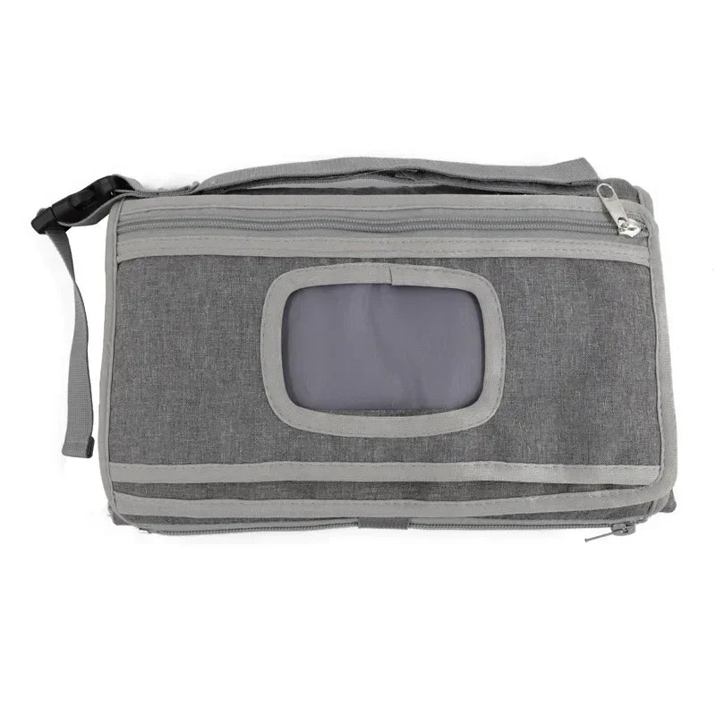 Portable Diaper Changing Pad with Pockets Waterproof Travel Diaper Changing Station Kit Baby Gifts